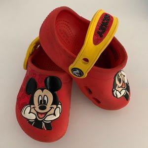 Crocs Disney Mickey Mouse Clog Baby Toddler 7 M